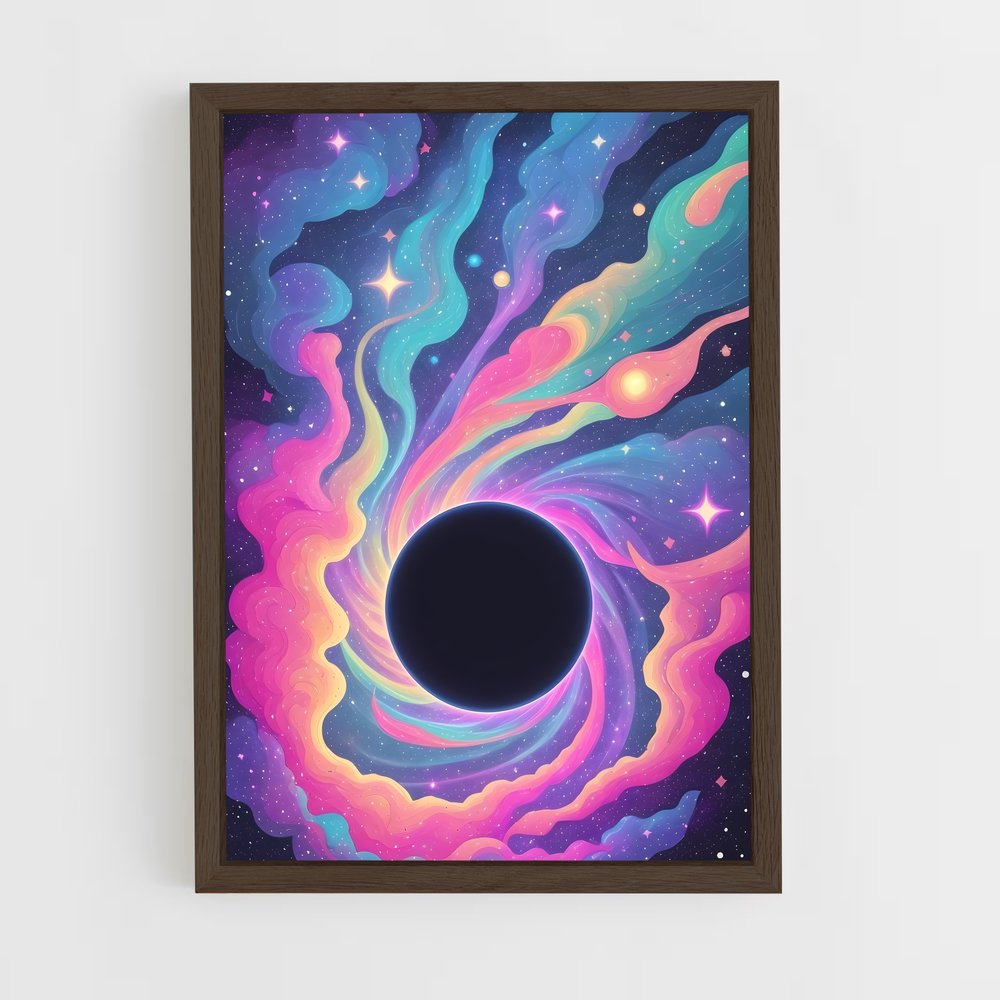 Poster magnifique art spatial (vue 5)